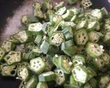 Bhindi curd raita recipe step 2 photo
