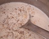 A picture of step 3 of Makhana vermicelli kheer.