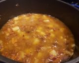 A picture of step 7 of Zuppa Toscana.