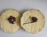 A picture of step 2 of Cheese chocolate maska bun.