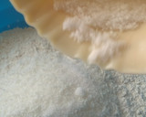 A picture of step 1 of Soft layerd Coconut chapati.