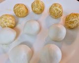 Hình bước làm 1 của món Bánh dầy nhân dừa