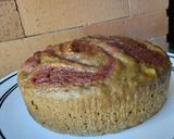 Foto del paso 8 de la receta: Bizcochuelo🥧🍰 de banano🍌 con bocadillo de guayaba🫒sin huevo y en licuadora🍌🍰🥧