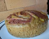 Foto del paso 8 de la receta: Bizcochuelo🥧🍰 de banano🍌 con bocadillo de guayaba🫒sin huevo y en licuadora🍌🍰🥧