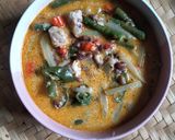 Foto langkah ke 4 dari resep Lodeh labu Siam kacang tolo.