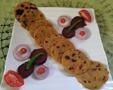 A picture of step 7 of Rajasthani Tikar.