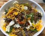 Gambar langkah 15 resipi Japchae.