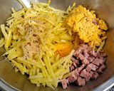 รูปขั้นตอนการทำที่ 3 ของ SPAM Hashbrowns