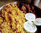 A picture of step 7 of Lemon Jollof Rice.