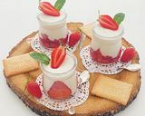 Une image de l'étape 3 de Mousse de yaourt aux fraises.