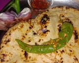 A picture of step 12 of Jowar Bhakri.