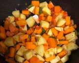 Foto del paso 3 de la receta: Guiso vegano de calabaza con albóndigas