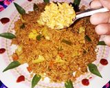 मिक्स वेज फ्राइड राइस (Mix veg fried rice recipe in hindi) रेसिपी चरण 4 फोटो