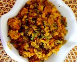 A picture of step 3 of Radish Sabji.