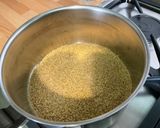 Une image de l'étape 1 de Gratin multicolore de quinoa aux carottes, tomates,coriandre et brie de Meaux.