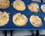 Foto del paso 14 de la receta 🥧Miniquiches con masa casera de dos sabores 🦐 y 🧀 🇨🇵