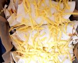 A picture of step 6 of My Oven 3 Cheesy Beef Wrap. 😁.