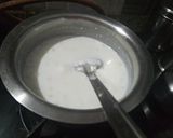 A picture of step 2 of Sama & sabudana kheer.
