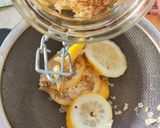 A picture of step 3 of Elderflower Syrup.