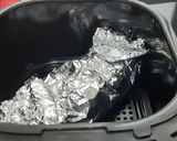 Foto del paso 5 de la receta Solomillo de cerdo con rulo de cabra en airfryer