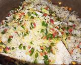 A picture of step 4 of Chinese Fried Rice.