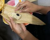 A picture of step 6 of Sweet Tamales.