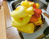 Vegetáriánus töltött paprika recept fázis 2 fotója