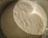 A picture of step 1 of Dahi bhalle.