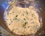 A picture of step 3 of Gruyère, Wild Garlic and Chive Soufflé.