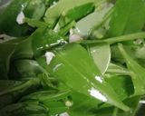 Foto langkah ke 1 dari resep Tumis Daging Cincang, Daun Ginseng Kubis.