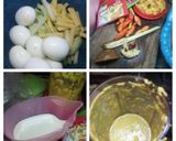 Foto langkah ke 1 dari resep Telur,manisah(labu siam) bumbu kuning.