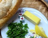 Hình bước làm 1 của món Bánh mì nướng bơ
