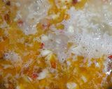 Foto del paso 3 de la receta: Risotto en caldo de verduras, atún y jardinera