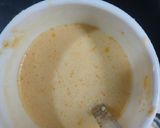 A picture of step 2 of Muskmelon ice-cream.