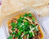 A picture of step 3 of Khara Masala Qeema.