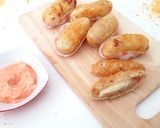 Foto langkah ke 8 dari resep Cireng Roll Smoked Beef & Cheese.