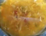 A picture of step 6 of Hot and sour soup.