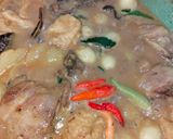 Foto langkah ke 5 dari resep Kare Ayam Telur Puyuh.