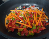 Foto del paso 4 de la receta: Tagliatelle con pollo, champiñones y verdura