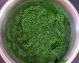 A picture of step 2 of Green Green PALAK PANEER.