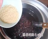 紫米紅豆湯圓粥（電鍋版之紅豆免泡水煮法）食譜步驟5照片