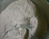 A picture of step 1 of Choco lawa cake.