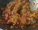 A picture of step 3 of Brinjal ka bartha.