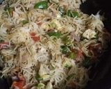A picture of step 3 of Vegetable Vermicelli.
