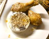 Foto del passaggio 5 della ricetta Pollo speziato e riso basmati