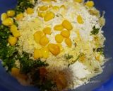 A picture of step 4 of Corn kabab.