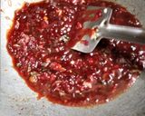 A picture of step 5 of Gobi Dry Manchurian.