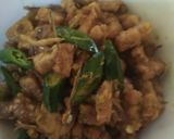 Foto langkah ke 5 dari resep Oseng Tempe teri cabai hijau.