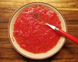 Une image de l'étape 2 de Pâtes à l'Amatricienne 