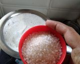 A picture of step 3 of Makhana kheer.